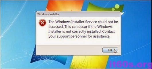 Lỗi "Windows Installer Service could not be accessed" cách sửa chữa nhanh nhất