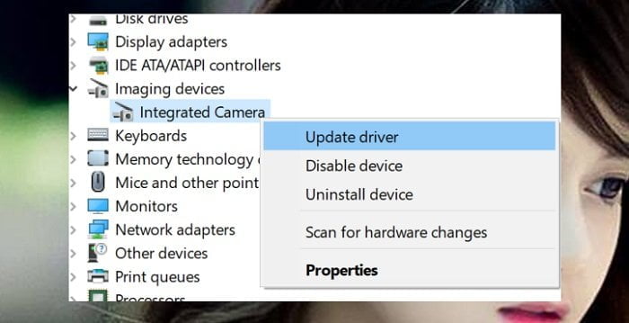Cách sửa lỗi không tìm thấy Camera trong Windows 10 (lỗi 0xA00F4244) 4