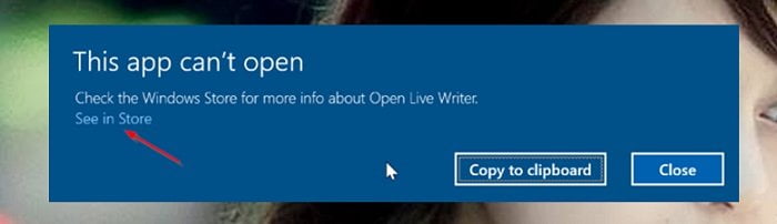 Sửa lỗi "This App Can not Open. Check Windows Store..." Windows 10