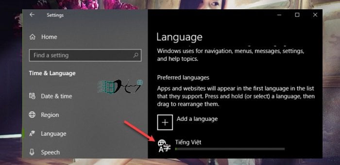 kich hoat bo go tieng viet windows 10 4
