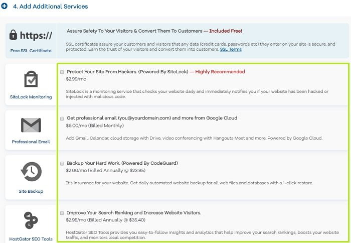 hostgator com hossting 0 01USD 3