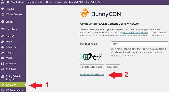 Bunny CDN giá rẻ chất lượng cao miễn phí sử dụng 14 ngày 12
