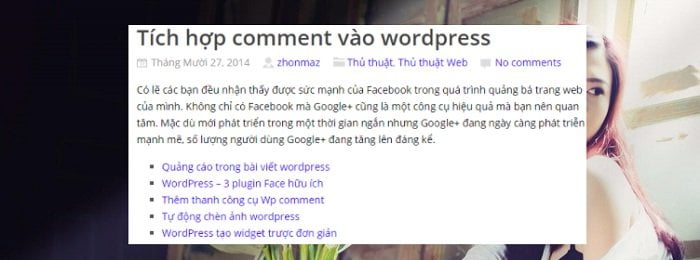 Chèn bài viết liên quan vào giữa WordPress