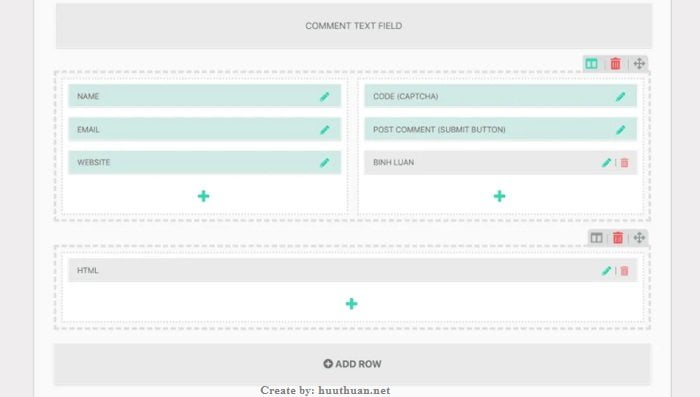 tuy bien form comment wpdiscuz 3