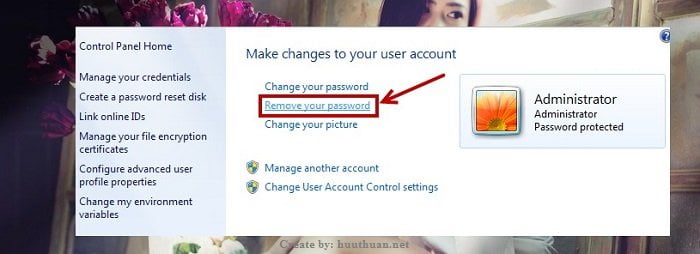 Cách xóa bỏ mật khẩu trong Windows đơn giản nhất 5