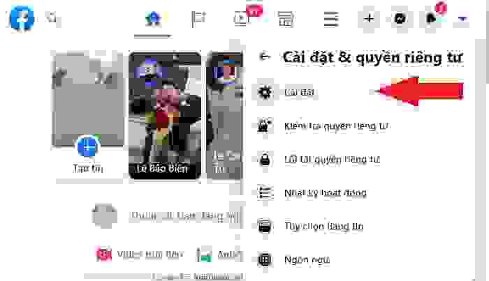Mẹo bật nút theo dõi Facebook trên trang cá nhân mới nhất 3 Mẹo bật nút theo dõi Facebook trên trang cá nhân mới nhất 3