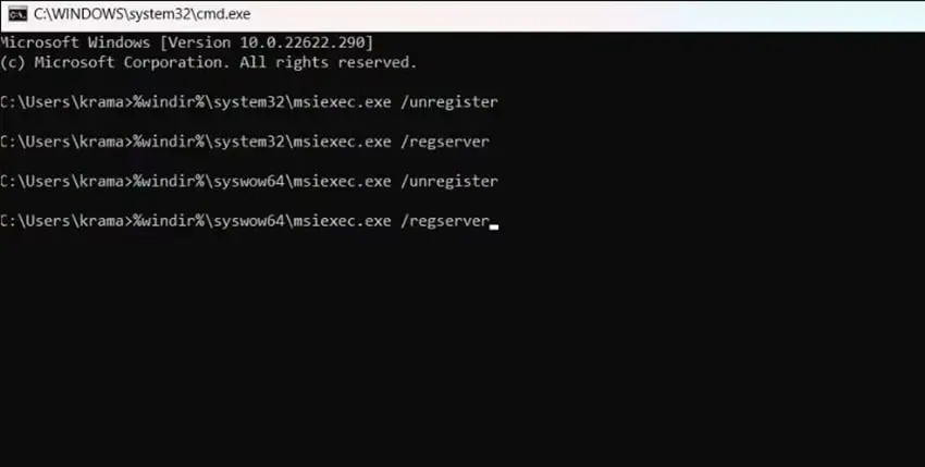 Lỗi "Windows Installer Service could not be accessed" cách sửa chữa nhanh nhất 2 Windows Installer Service