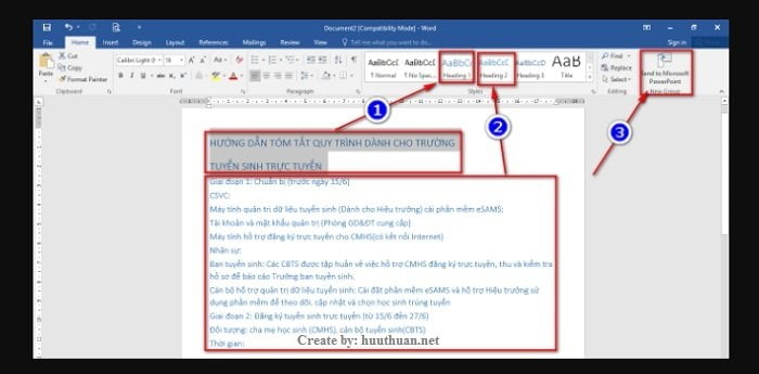 chuyen noi dung word sang PowerPoint 8