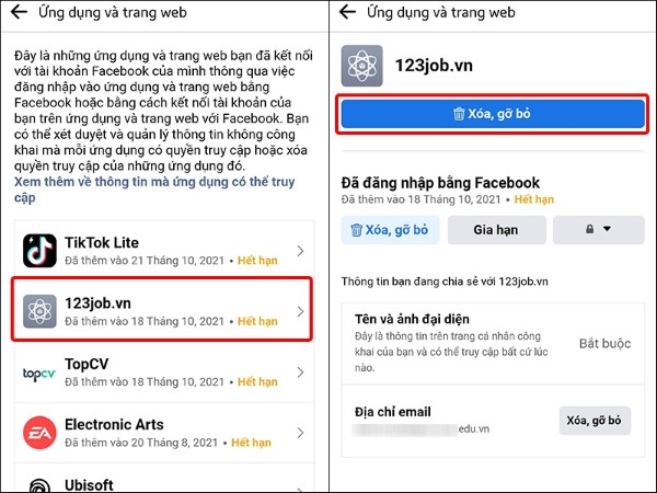 go ung dung lien ket voi facebook 2
