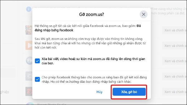 go ung dung lien ket voi facebook 7
