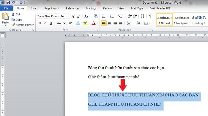 Những mẹo cực kỳ hữu ích trong Word giúp bạn thành cao thủ 1 mẹo cực kỳ hữu ích trong Word