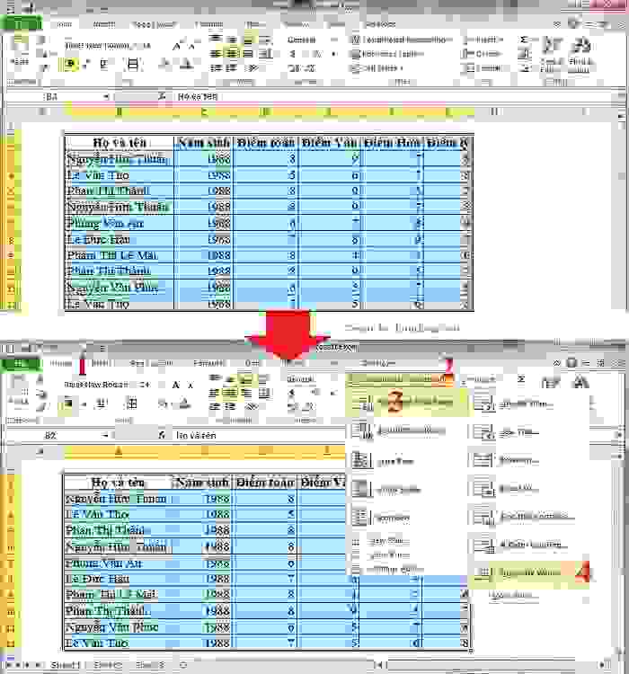 6 mẹo lọc dữ liệu trùng Excel chuẩn xác nhất 2 6 mẹo lọc dữ liệu trùng Excel