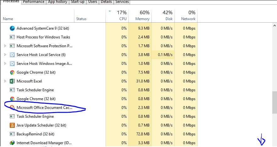 Vô hiệu hóa Microsoft Upload Center trong office 5 quan ly vo hieu Microsoft Office Upload Center 4