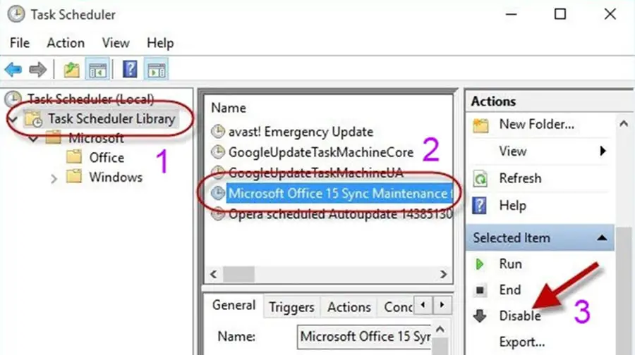 Vô hiệu hóa Microsoft Upload Center trong office 8 quan ly vo hieu Microsoft Office Upload Center 7