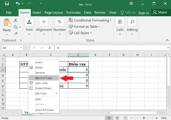 Cách gộp các File Excel thành một đơn giản nhất 7