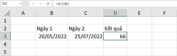 Cách cộng trừ ngày tháng trong Excel nhanh nhất