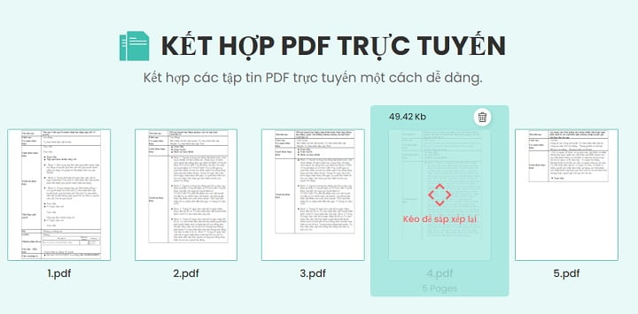 5 dịch vụ ghép PDF online đơn giản và nhanh nhất 11
