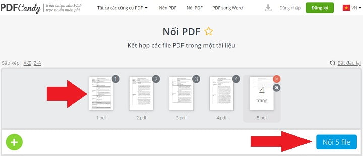 5 dịch vụ ghép PDF online đơn giản và nhanh nhất 6