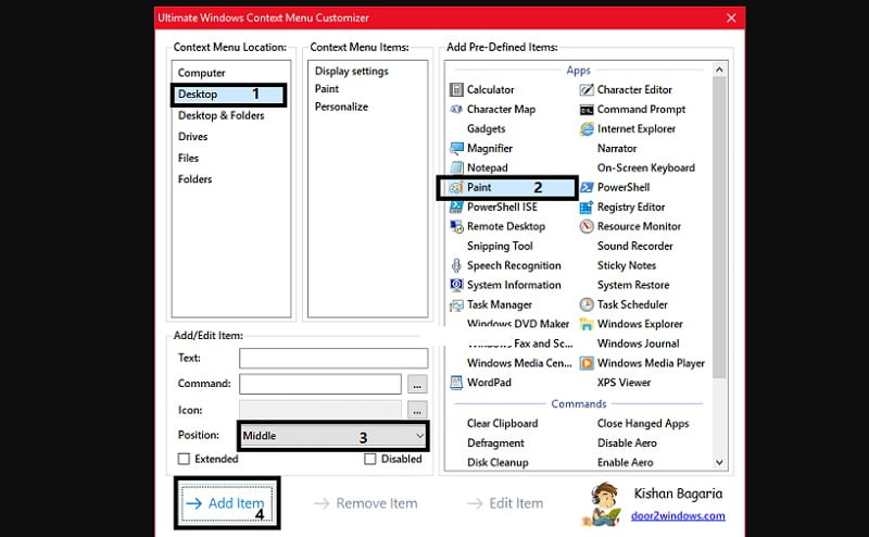 Cách thêm ứng dụng vào "menu" chuột phải Windows 12 them ung dung menu chuot phai windows 12