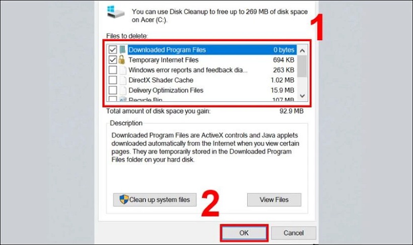 10 cách miễn phí giúp làm sạch hoàn hảo cho Windows 13 don rac may tinh 9