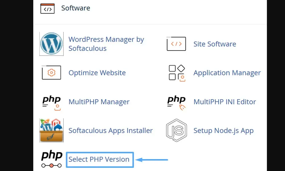 thay doi thong so php cpanel