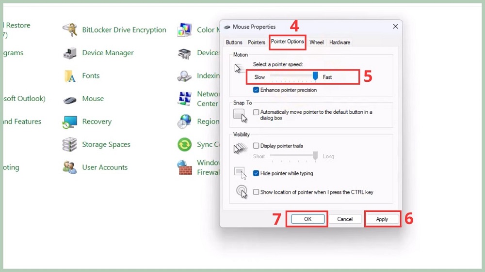 cach chinh toc do chuot win 11 4