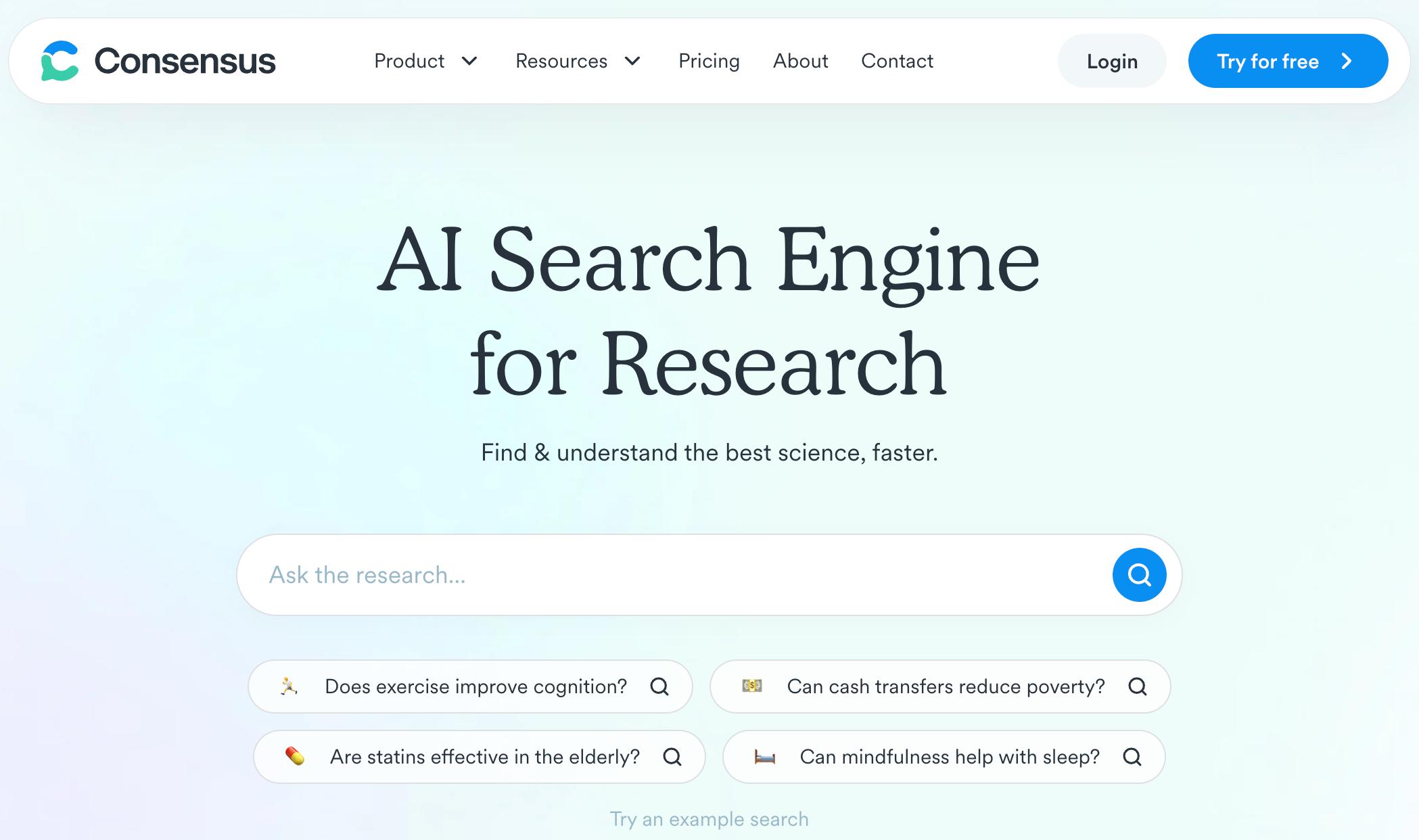 consensus ai
