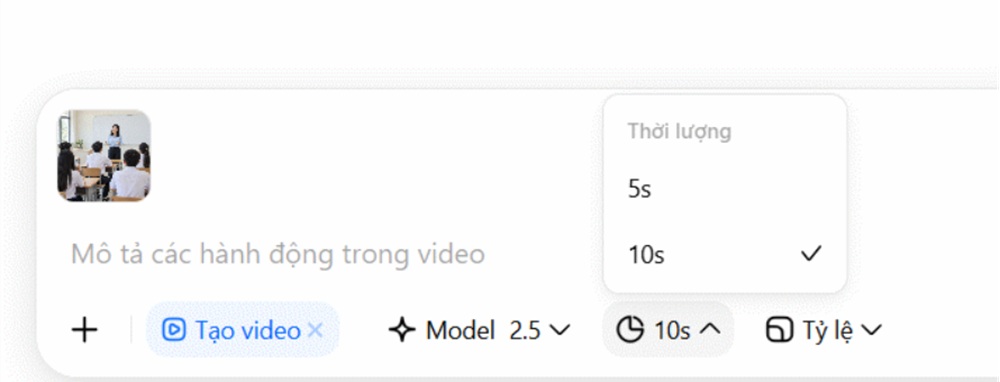 dola ai cong cu tao video 2