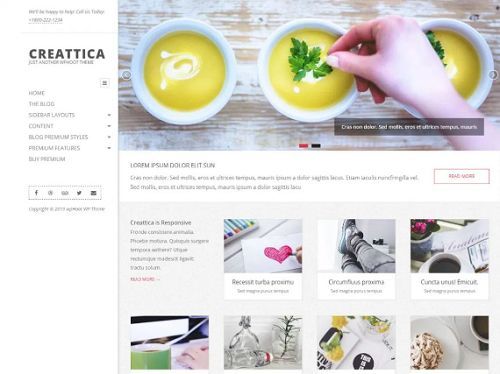 Theme creattica wordpress 1