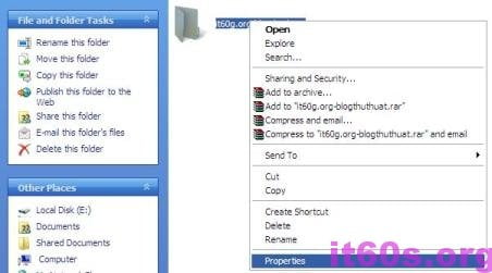 làm nổi bật các folder quan trọng trong Windows