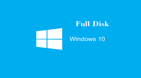 Hướng dẫn sửa lỗi Full Disk 100% trên windows 10