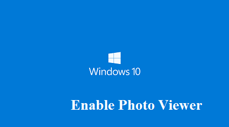 kich hoat Photo-Viewer trong Windows-10