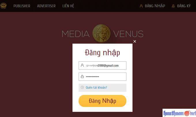 mang quang cao Mediavenus 5 blog thu thuat