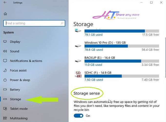 Hướng dẫn cách ngăn chặn Windows 10 tự động xóa tệp 1 Hướng dẫn cách ngăn chặn Windows 10 tự động xóa tệp