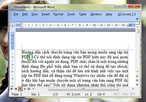 tạo chú thích văn bản trong Microsoft Word đơn giản