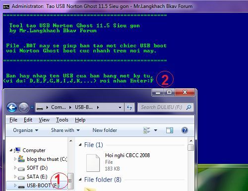 Cách khắc phục hiện tượng treo máy tính khi sử dụng USB Boot 1 khắc phục hiện tượng treo máy tính khi sử dụng USB Boot
