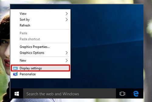 Cách thay đổi độ phân giải màn hình trong Windows 10 đơn giản 1 thay đổi độ phân giải màn hình trong Windows 10 đơn giản