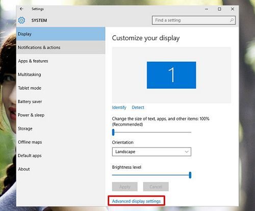 thay doi do phan giai man hinh windows10 2 1
