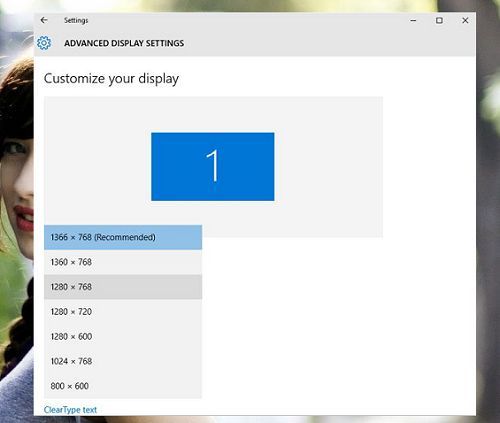 thay doi do phan giai man hinh windows10 3 1
